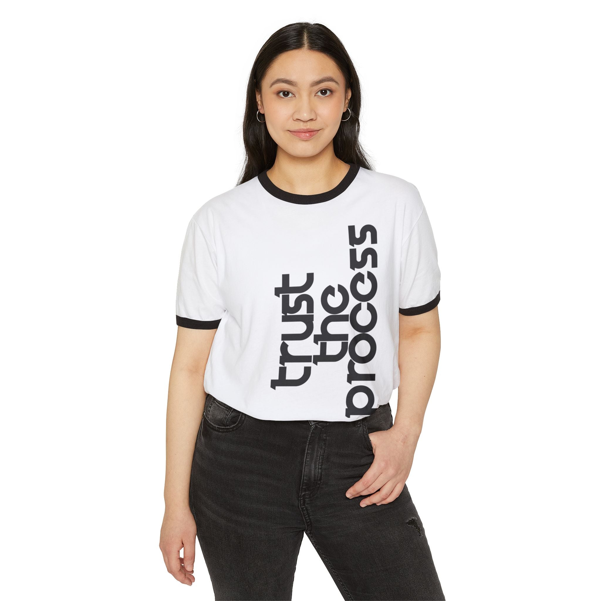 Unisex Cotton Ringer T-Shirt